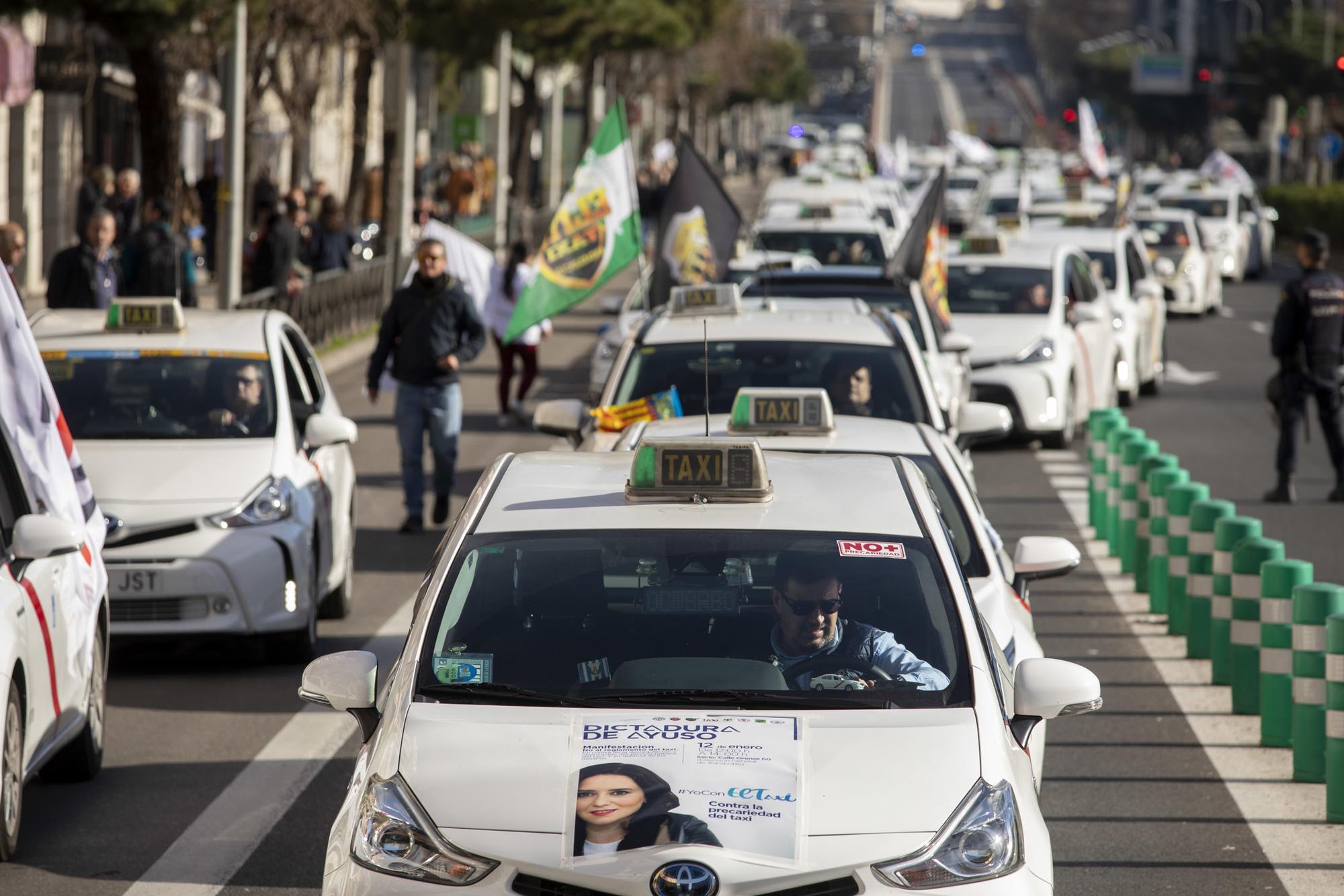 Manifestación Taxi 12-01-23 - 3